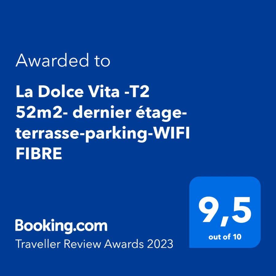 타르브 La Dolce Vita -T2 52M2- Dernier Etage- Terrasse-Parking-Wifi Fibre 아파트 외부 사진